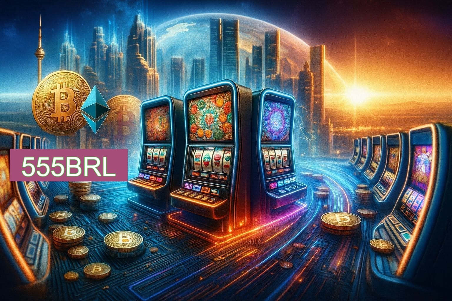 Diversos jogos de caça-níqueis