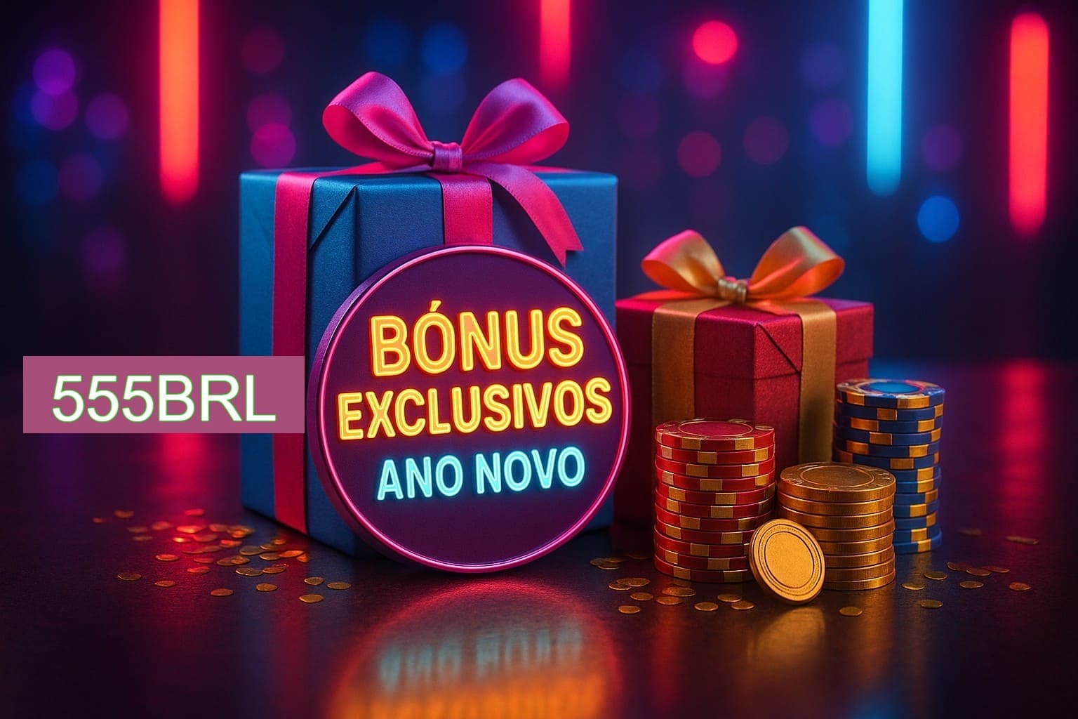 Promoções de Ano Novo no 555BRL